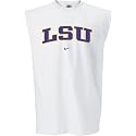 Nike LSU Tigers White College Classic Sleeveless T-shirt