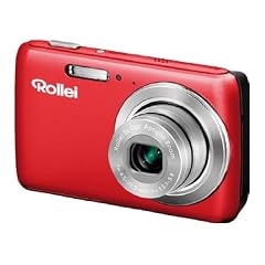 Rollei Powerflex 400 Digitalkamera (14 Megapixel, 5-fach opt. Zoom, 6,9 cm (2,7 Zoll) TFT-Display, 720p HD-Video-Funktion) inkl. Lithium-Ionen Akku rot