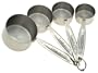 Calphalon Stainless-Steel 4-Piece Measuring Cup Set