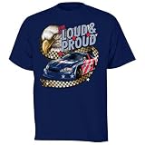 Checkered Flag NASCAR Live It Loud & Proud T-Shirt