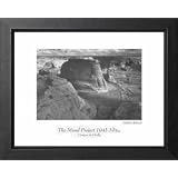 Ansel Adams Canyon B W Photo Picture Framed Art Print by Art Prints Inc