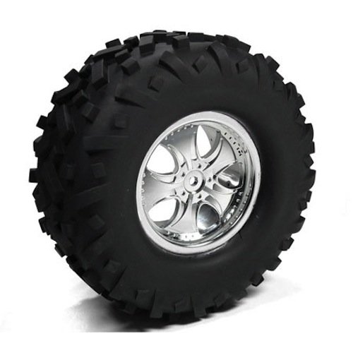 RD Logic Massive Monster Tires w/Zig Zag Chrome