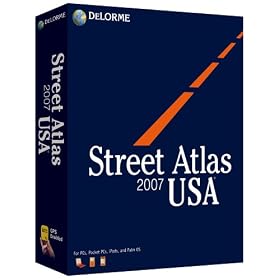 Delorme Street Atlas USA 2007