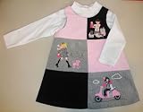 Good Lad Toddler Black Paris Corduroy Dress