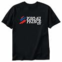 T-SHIRT BLACK " PORT-AU-PRINCE BRUSH " HAITI