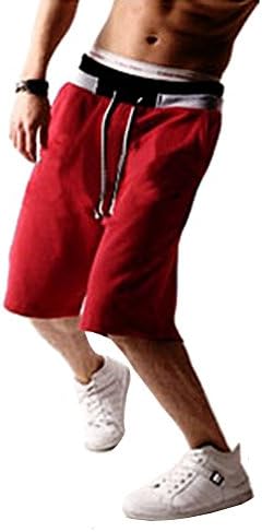 Ferrero Fashion Mens New Casual Fitted Shorts Sportswear (Large, Red)