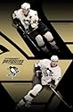 Pittsburgh Penguins (Sidney Crosby, Evgeni Malkin) Sports Poster Print - 24" X 36"