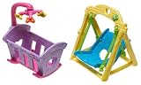 Dora the Explorer: Big Sister Dora Twins Giftset with Swing and Cradle