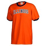 Nike Illinois Fighting Illini Orange Classic Ringer T-shirt