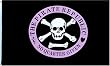 Pirate "Republic" Flag - 3 foot by 5 foot Polyester (NEW)