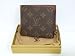 Mens Louis Vuitton Classic Print Bifold Wallet LV