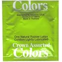 Crown Assorted Colors Condoms 12 Pack