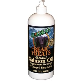 Alaskan Bear Treats Wild-Alaskan Salmon Oil for Dogs