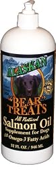 Alaskan Bear Treats All Natural Wild-Alaskan Salmon Oil for Dogs, 32 Ounces