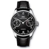 IWC Portuguese Automatic Steel Black Mens Watch IW500109 by IWC