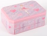 Image of Musical Ballerina Octagonal Jewellery Box