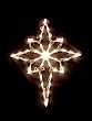 18" Lighted Star of Bethlehem Christmas Window Silhouette Decoration