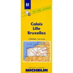 Calais-Lille-Bruxelles (Michelin Maps)