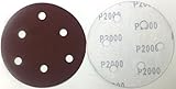 Astral ダブルアクション マジック ペーパー サンダー用 125mm 6穴 各種 100枚 セット (2000＃)