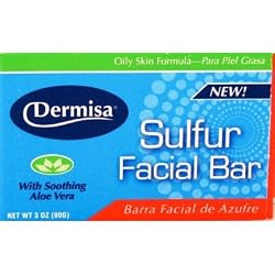 Dermisa Soap Sulfur Facial 3 oz.