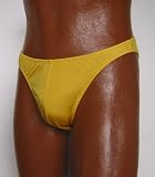 Mens Posing Brief Nylon Lycra Solid