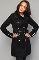 BB Dakota The Carter Coat in Black,Winter Coats & Jackets for Women