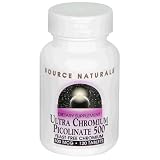 Source Naturals Ultra Chromium Picolinate 500, 500 mcg, Tablets, 120 tablets (Pack of 2)