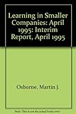 Interim report. April 1995