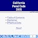 California Penal Code 2005 downloadable Software