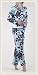 Bedhead Blue Exotic Floral Sateen Pajamas