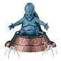 Doctor Who 5" Action Figure - Moxx with 2 spiders