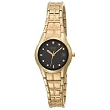 Citizen Womens EW1412-54E Eco-Drive Gold-Tone 