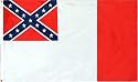 3rd Confederate Flag - 3 foot by 5 foot Polyester (NEW)