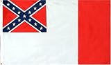 Outdoor Living : 3rd Confederate Flag - 3 foot by 5 foot Polyester (NEW)