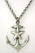Kitsch n Kouture Anchors Away Anchor and Star Metal Pendant with chain