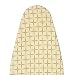 Polder IBC-9448-465 48-Inch Moderate Use Replacement Ironing Pad and Cover, Light Bamboo Pattern