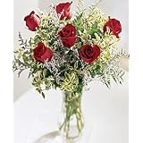 Half-Dozen Classic Red Roses