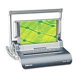 Fellowes Quasar Manual Binding Machine 18-1/8w X 15-3/8d X 5-1/8h Metallic  ....
