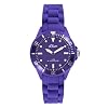 s.Oliver Damen-Armbanduhr Small Size Silikon violett SO-2310-PQ