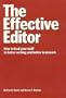 The Effective Editor
