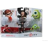 DISNEY INFINITY Figure 3-Pack: Sidekicks (Mrs. Incredible, Barbossa, and Mike)