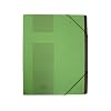 Elba B�rosysteme 42495GN Ordnungsmappe chic, Karton (RC), 450 g/qm, A4, 7 F�cher, gr�n