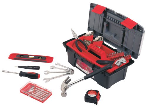 Apollo Precision Tools DT9773 53-Piece Household Tool Kit with Tool Box