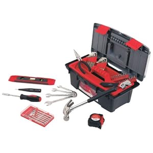 Click here to buy Apollo Precision Tools DT9773 53-Piece Household Tool Kit with Tool Box by Apollo.