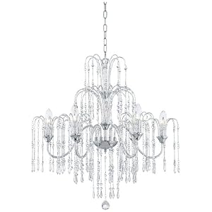 Crystal Rain 6-Light Chandelier