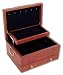 Reed & Barton Katherine Jewelry Box Handcrafted Cherry Wood Chest 641CR