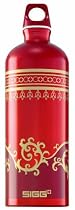 Sigg Lifestyle Loop Top Water Bottle (1.0-Liters, Maharadsha Ruby, Cap Color May Vary)