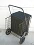 Extra Large heavy-duty folding Cart with matching Liner Double-Basket Cart -Jumbo size