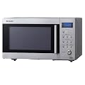 Sharp R27STMA Stainless Steel 800W 22 litre Solo Microwave