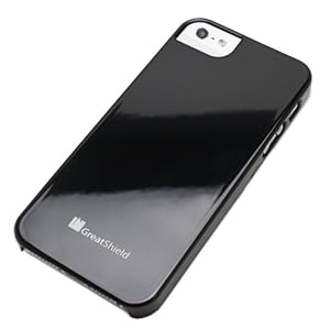 GreatShield Guardian UV Glossy Series Slim Fit Protector Case for Apple iPhone 5 (Black) – Apple iPhone 5 Cases and Covers